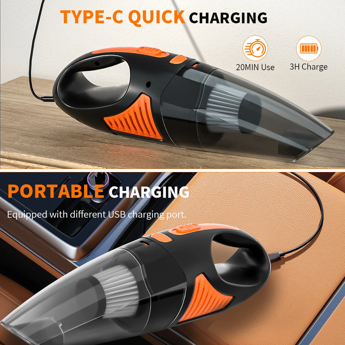 PowerClean Dual-Use Cordless Handheld Vacuum